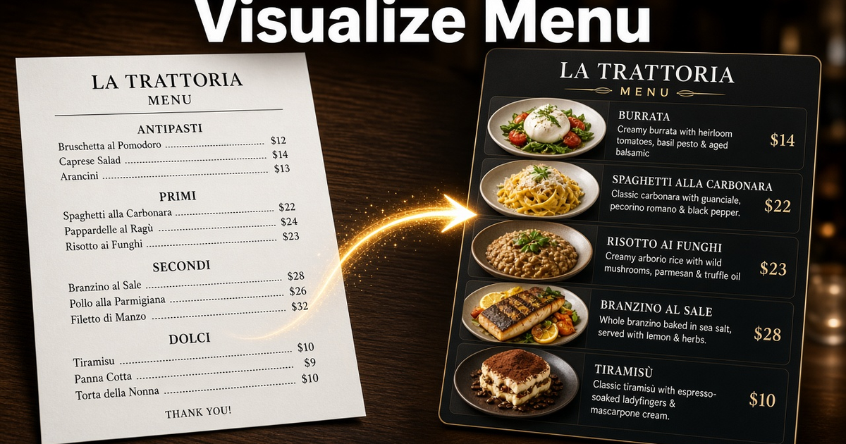 Visualize Menu